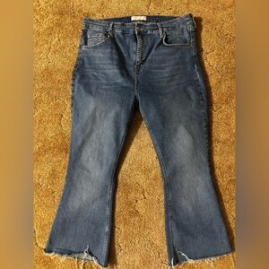 Topshop Women’s Denim Straight Jeans